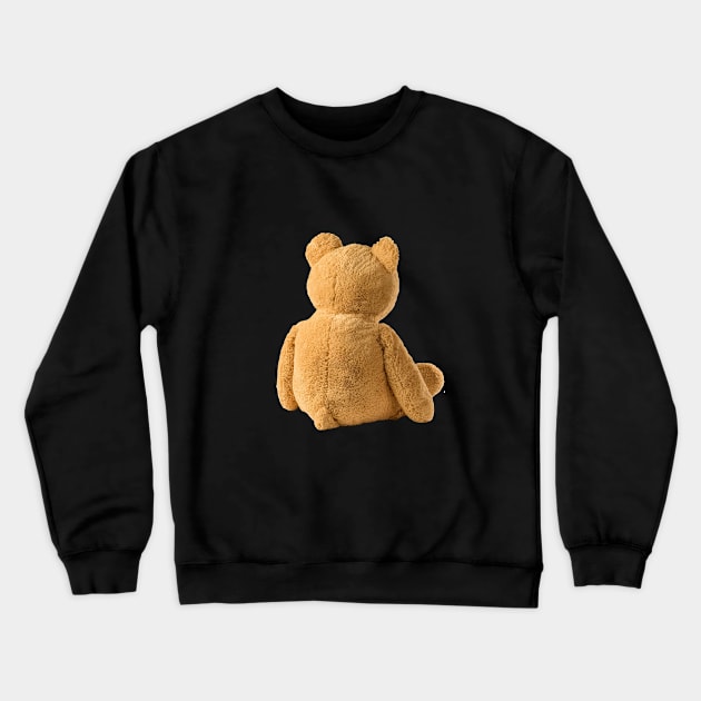 sad Teddy Crewneck Sweatshirt by Deadframe